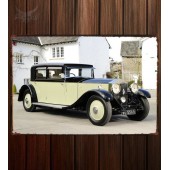 Металлическая табличка Rolls-Royce 40 50 Phantom Saloon Limousine by Barker (II)